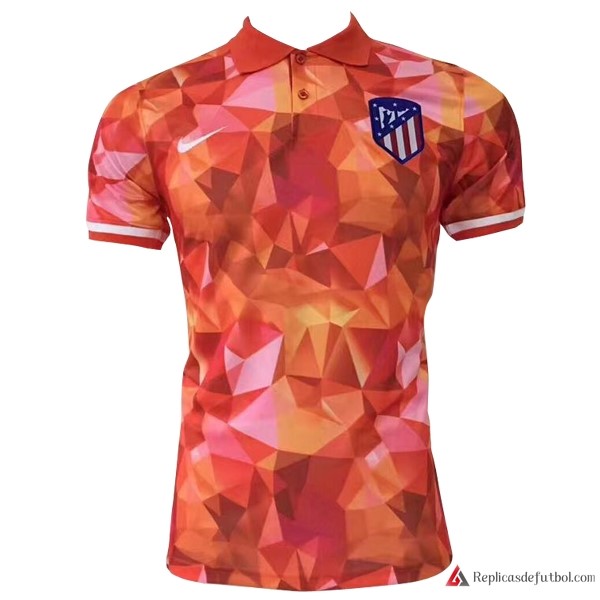 Polo Atletico Madrid 2017-2018 Naranja